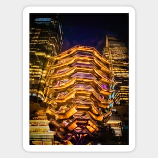 The Vessel, Hudson Yards, Manhattan, New York City Sticker